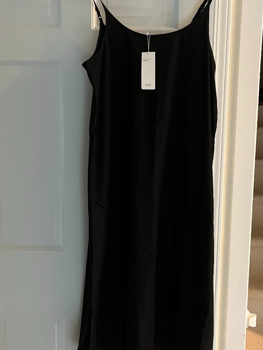 Eileen Fisher Black Cami Dress